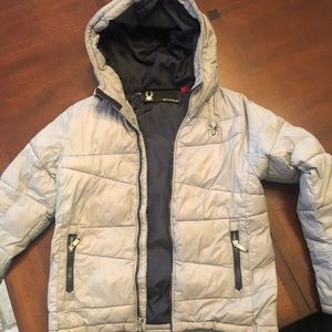 Boy’s kids Spyder jacket winter coat Small 8
